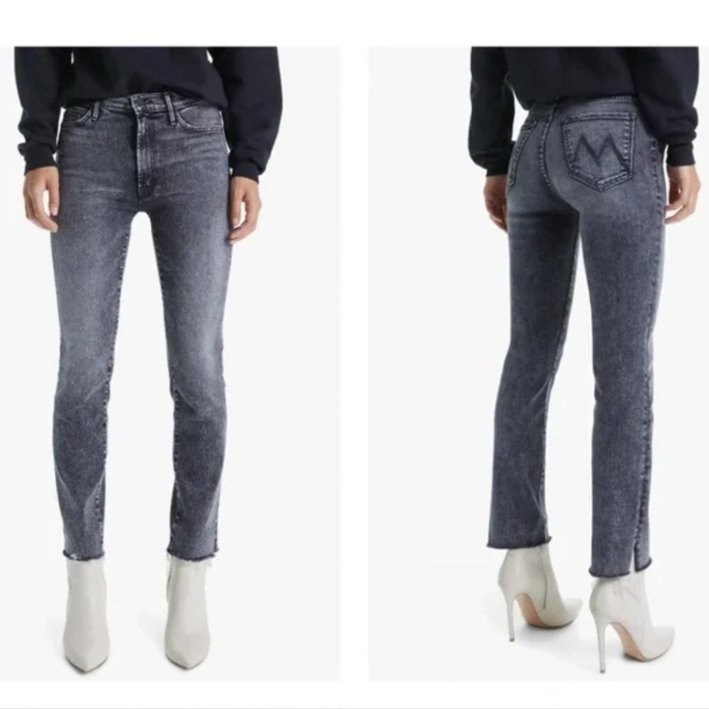 MOTHER The Rascal Step Hem Ankle Slim Jeans in Road Trip Renegade Size 29